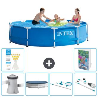 Intex Piscina Con Estructura Redonda - 305x76 Cm - 7-piezas S257