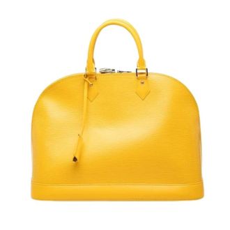 Louis Vuitton Pre-owned Handbags, female, Yellow, Size: ONE SIZE Pre-owned Alma GM