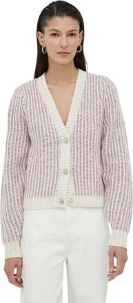 Bruuns Bazaar Nolana Hanara Cardigan - Dames - Vesten - Veelkleurig - L - Katoen - Truien & Vesten
