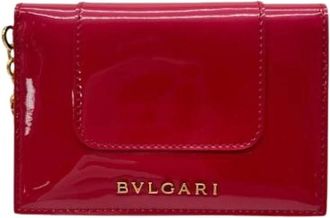 Bulgari Pre-owned Vintage Card Case - Dames - Vintage Accessoires - Rood - ONE Size - Vintage