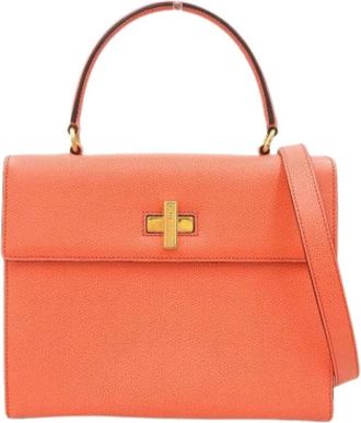 Celine Pre-owned Handbags, female, Orange, Size: ONE SIZE Pre-owned Vintage Handbag