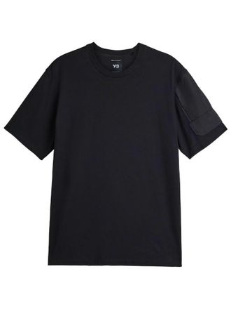 Yohji Yamamoto Black Crew Neck T-Shirt