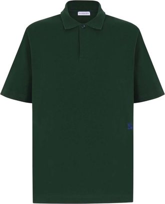 Burberry Dark Green Regular Polo