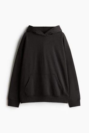 H&M Oversized Hoodie in Black at Nordstrom, Size Xx-Large