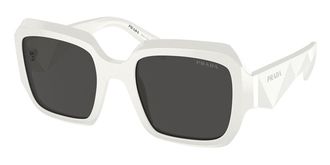 Prada PR 28ZS 17K08Z Womens Sunglasses White Size 53