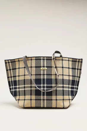 Barbour Layla Tartan Large Tote Bag