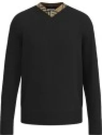 Burberry Hombre, Jerseys, Negro, Talla: XL