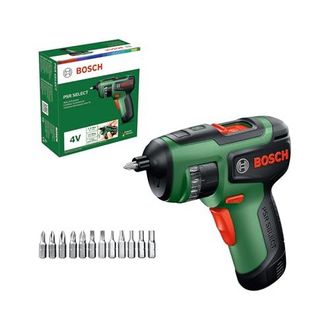 Bosch Psr Select Atornillador A Bater&iacute;a (puntas, Bater&iacute;a Compact Power Ba 4v 2.0 Ah, Caja De Cart&oacute;n)