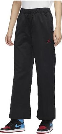 Nike Jordan (WMNS) Air Jordan SS22 Brand Logo Solid Color Straight Sports Pants/Trousers/Joggers Black DM5248-010