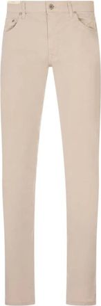 Pantaloni Torino Jazz Jeans - Heren - Slim Fit Jeans - Bruin - W30 - Katoen - Jeans