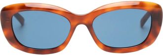 Givenchy rectangle-frame sunglasses - Brown