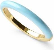 House of Frosted Enamel Band Ring in Yellow Gold at Nordstrom Rack, Size 7