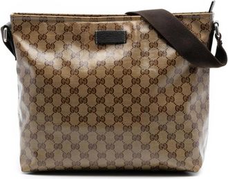 Gucci Pre-owned Cross Body Bags, female, Brown, Size: ONE SIZE Pre-owned Crossbody Bag
