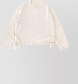 Ganni oversized logo sweater