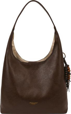 Generic Crescent Womens Shoulder Bag Made of PU Leather Large Crossbody Bag Elegant for Work Shopping Travel in Autumn Winter