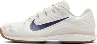 Nike Court Air Zoom Vapor 12 HC Summit White Phantom Gum Medium Brown Binary Blue FV5552-100