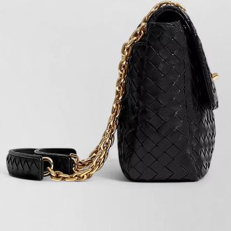 Bottega Veneta small lambskin clutch bag