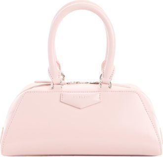 Givenchy Mini Antigona Leather East/West Satchel in Baby Pink at Nordstrom