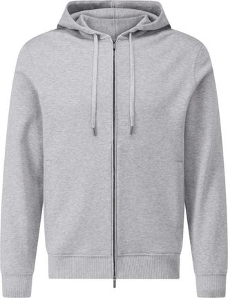 Maurizio Baldassari Hoodie met rits - Heren - Vesten met rits - Grijs - 2XL - Hoodies & sweatvesten