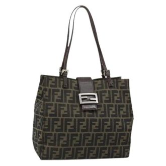 Fendi Pre-owned Vintage Zucca Canvas Tote Bag - Dames - Pre-owned - Veelkleurig - Maat: ONE Size