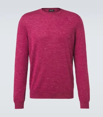Ermenegildo Zegna Silk, cashmere, and linen sweater