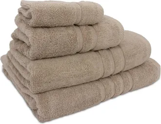 Lewis's Luxury 100% Egyptian Cotton Towel - Latte - Bath Sheet | TJ Hughes Natural