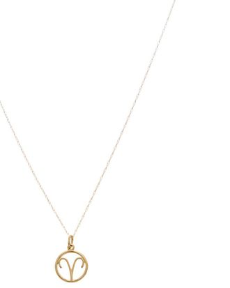 Italian Gold, Inc 10K Aries Zodiac Pendant Necklace