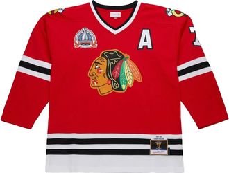 Mitchell & Ness Top NHL Dark Blackhawks 1991 Chris Chelios - Rosso
