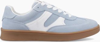 Hush Puppies Womens Hush Puppies MAURA Womens Casual Trainers Blue - Size: 7