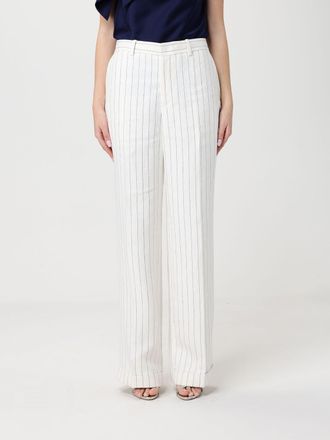 Polo Ralph Lauren Pantaloni palazzo in cotone a righe