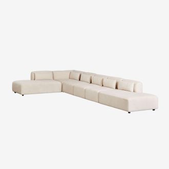 Sklum Sklum - Sof&aacute; Modular Esquinero De 6 Piezas Con Doble Div&aacute;n Fogler