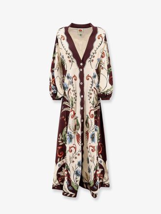 Farm Rio Vestito Maxi Millena con stampa all-over - FARM RIO - gender_Woman