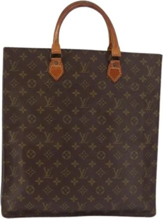 Louis Vuitton Pre-owned Canvas Tote Bag - Dames - Vintage Shopper - Bruin - ONE Size - Vintage