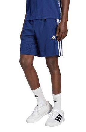 adidas Essentials 3-Stripes Performance Shorts in Dark Blue/White at Nordstrom Rack, Size Xx-Large