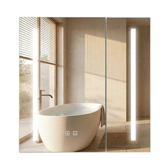 Rea Armario Con Espejo Rea M1015-60 60x65 Led White