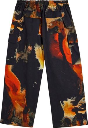 adidas Y-3 AOP UT Twill Cargo Pants Black KE2314