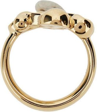 Gucci GG Marmont ring with zirconia Woman L