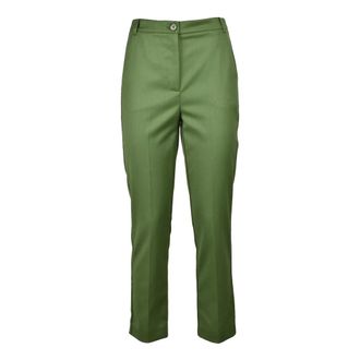 Patrizia Pepe Broeken, Dames, Groen, XS, Polyester, broek