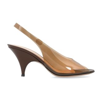 Gianvito Rossi High Heel Sandals, female, Brown, Size: 7 1/2 US Heeled shoes