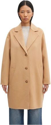 Maison Kitsun&eacute; Mujer, Abrigos, Marr&oacute;n, Talla: S