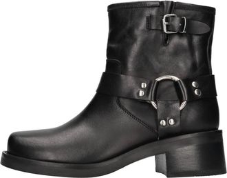 Lemar&eacute; 5159 Nevadapeltro - Dames - Laarzen met Hak - Zwart - 38 EU - Leer - Schoenen