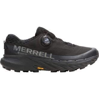 Merrell Womens Agility Peak 5 BOA GORE-TEX Trail-Running Shoes Black 7.5