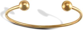 Jewelco London Solid 9ct Gold Torque 2.5mm Bangle Bracelet - JBG089