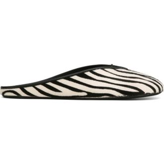 Naked Wolfe Pippa Flats in Zebra at Nordstrom, Size 36