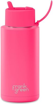 Frank Green 34-Ounce Water Bottle in Neon Pink at Nordstrom, Size 34 Oz