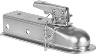 OEM Bola De Enganche Para Remolque De 2 Pulgadas, Carga De 3500 Lb, Enganche Recto Para Rv, Furgoneta, Suv, Superficie Galvanizada