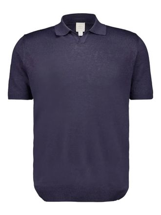 120% Lino linen top - Blue