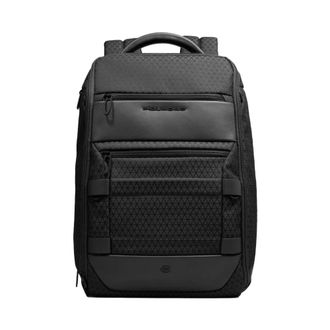 Piquadro Tassen, Heren, Zwart, ONE Size, Leer, Modular Travel Backpack