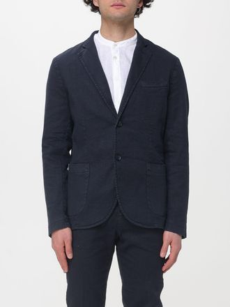 Mason's Blazer a monopetto in cotone e lino Masons