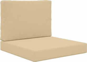 vidaXL Coj&iacute;n Para Sof&aacute; De Exterior Tela Beige 60 X 60 Cm Vidaxl